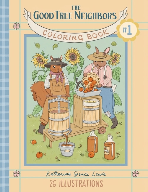 Couverture_The Good Tree Neighbors Coloring Book