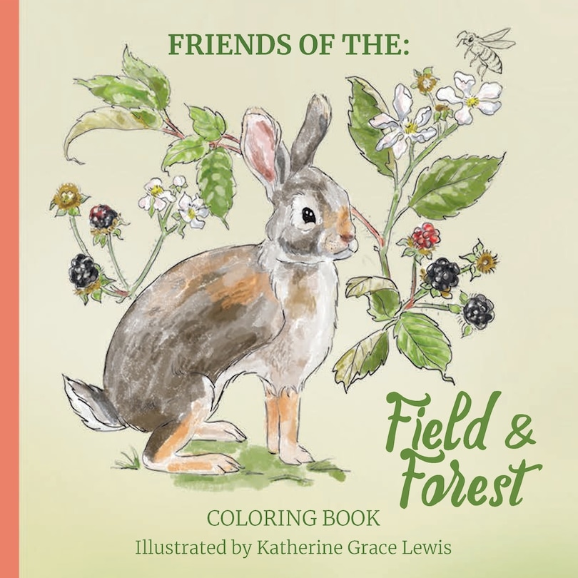 Couverture_Friends of the Field and Forest Coloring Book