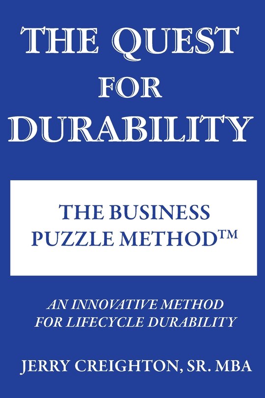 Couverture_The Quest For Durability-The Business Puzzle Method (TM)