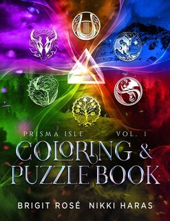 Front cover_Prisma Isle Coloring & Puzzle Book
