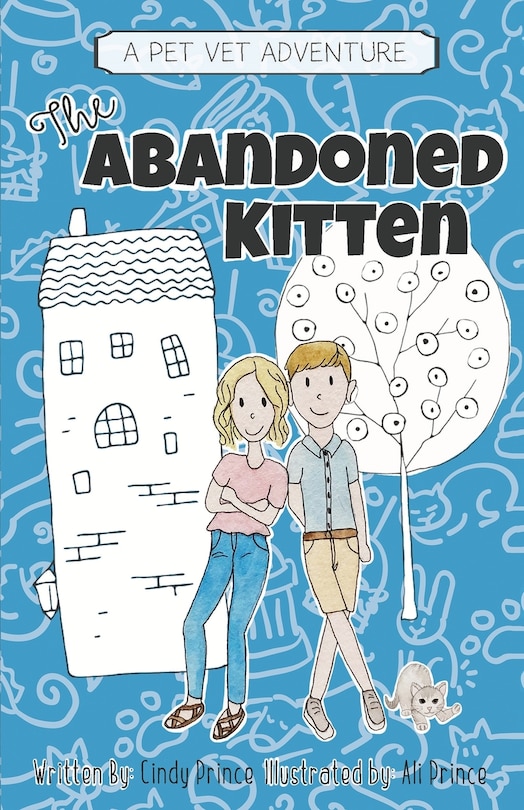 Front cover_The Abandoned Kitten, The Pet Vet Series Book #1