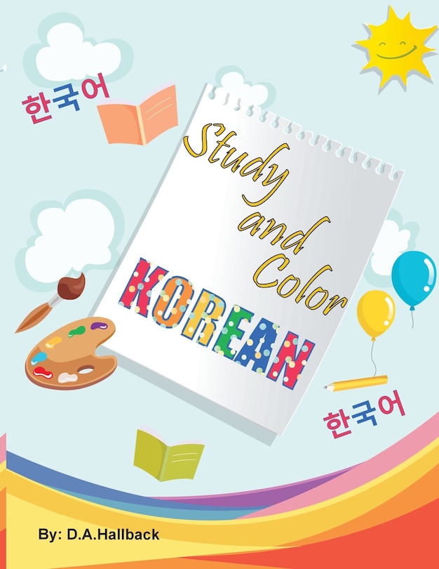 Front cover_Study and Color The Korean Alphabet