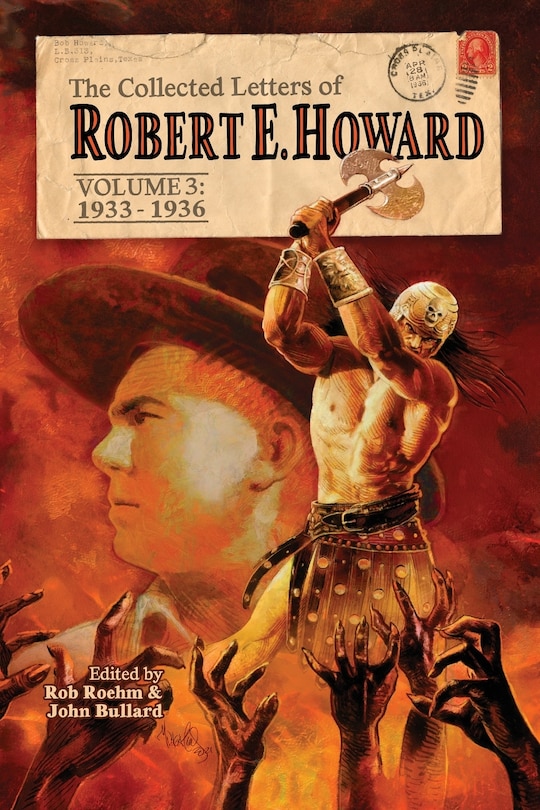 Front cover_The Collected Letters of Robert E. Howard, Volume 3