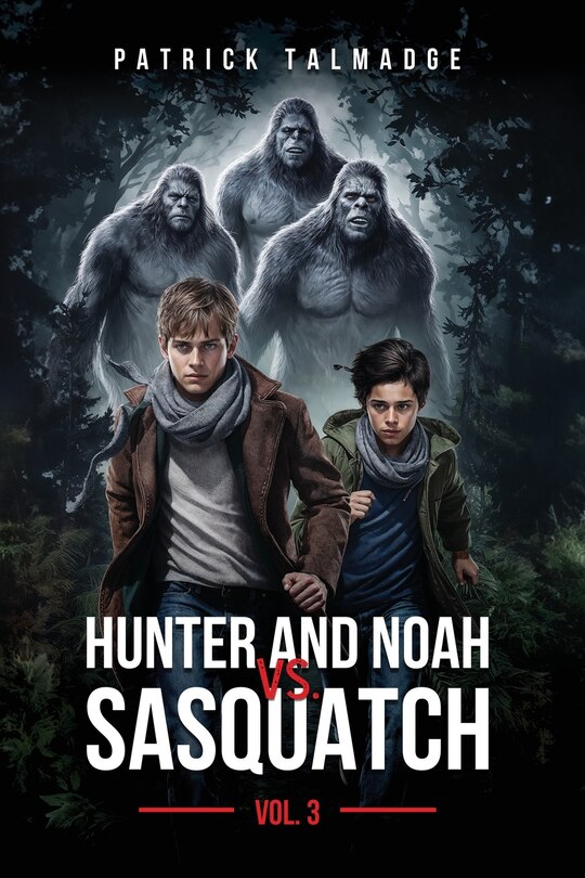 Front cover_Hunter and Noah vs. Sasquatch Vol 3.