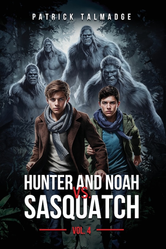 Front cover_Hunter and Noah vs. Sasquatch Vol 4.