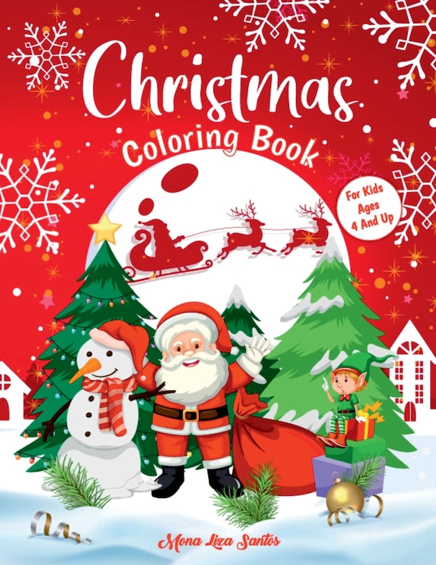 Front cover_Christmas Coloring Book