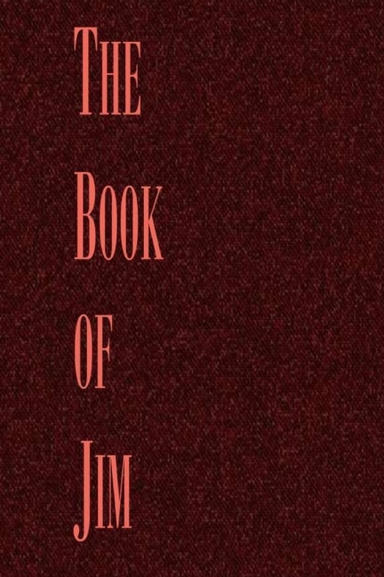 Front cover_Book of Jim