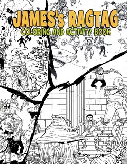 Front cover_James's Ragtag Coloring and Activity Book