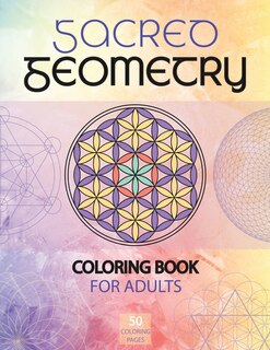 Front cover_Sacred Geometry Coloring Book for Adults