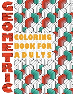 Front cover_Geometric Coloring Book for Adults