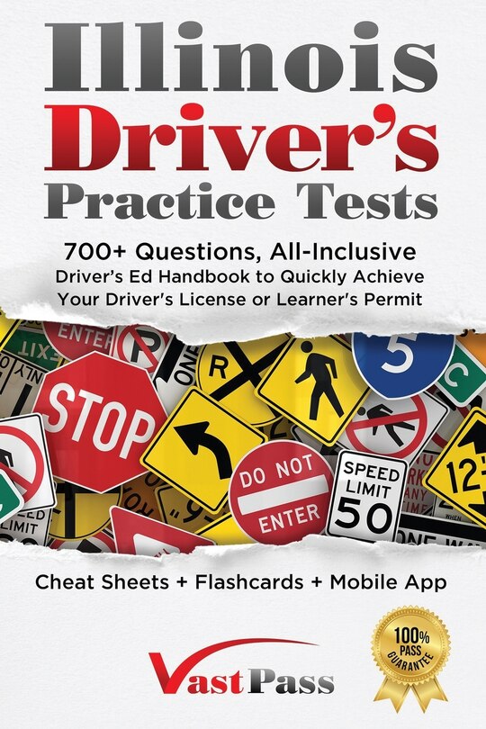 Front cover_Illinois Driver's Practice Tests