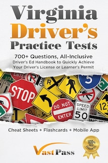 Front cover_Virginia Driver's Practice Tests