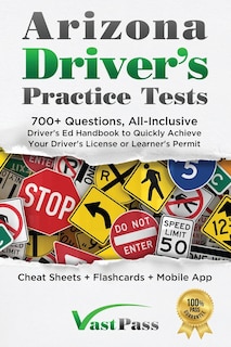 Front cover_Arizona Driver's Practice Tests