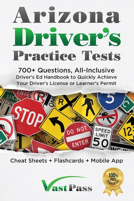 Front cover_Arizona Driver's Practice Tests