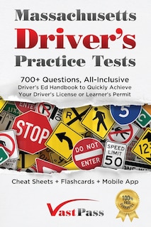 Front cover_Massachusetts Driver's Practice Tests
