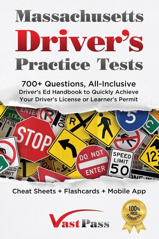 Front cover_Massachusetts Driver's Practice Tests