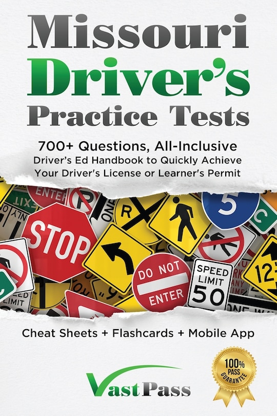 Front cover_Missouri Driver's Practice Tests