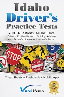 Front cover_Idaho Driver's Practice Tests