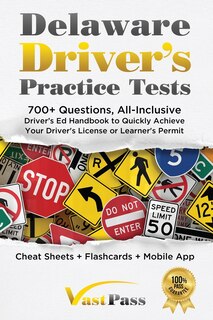 Front cover_Delaware Driver's Practice Tests