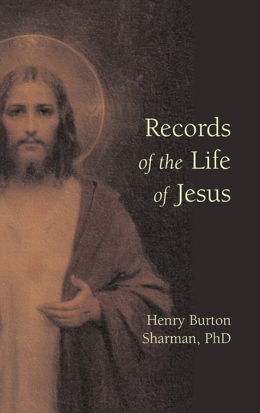 Front cover_Records of the Life of Jesus