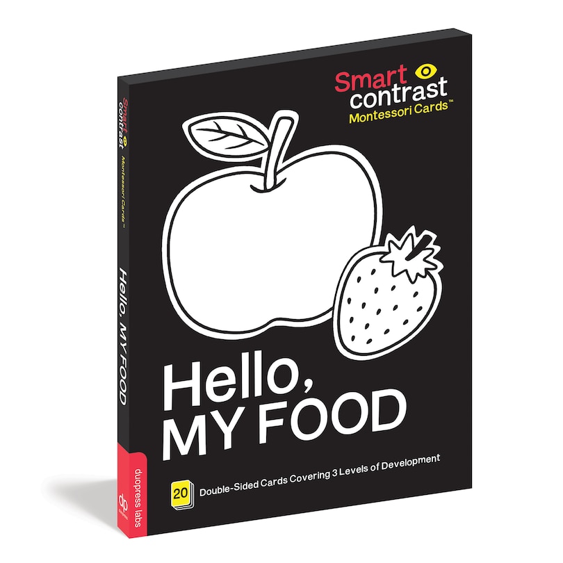 Front cover_Smartcontrast Montessori Cards(R) Hello, My Food