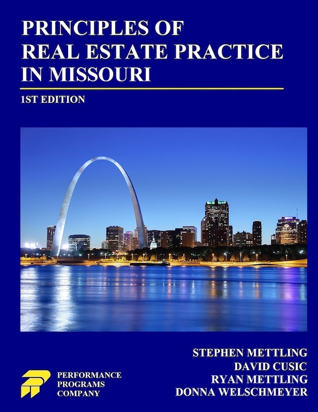 Couverture_Principles of Real Estate Practice in Missouri