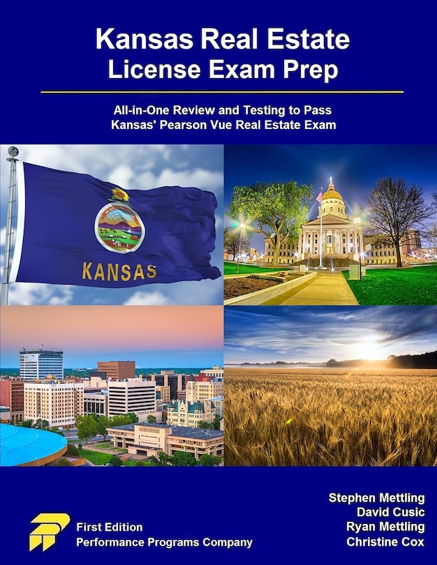 Front cover_Kansas Real Estate License Exam Prep