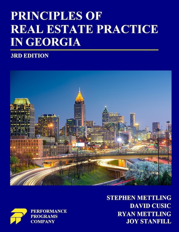 Couverture_Principles of Real Estate Practice in Georgia