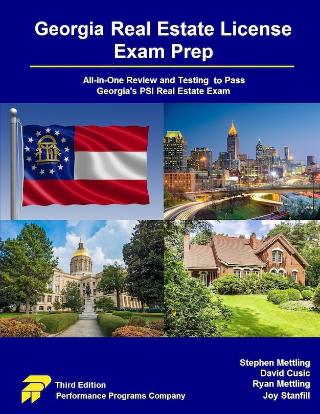 Couverture_Georgia Real Estate License Exam Prep