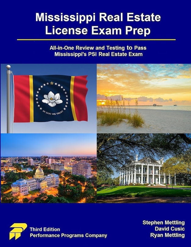 Couverture_Mississippi Real Estate License Exam Prep