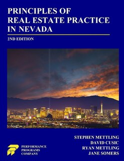 Front cover_Principles of Real Estate Practice in Nevada