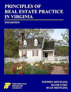Front cover_Principles of Real Estate Practice in Virginia
