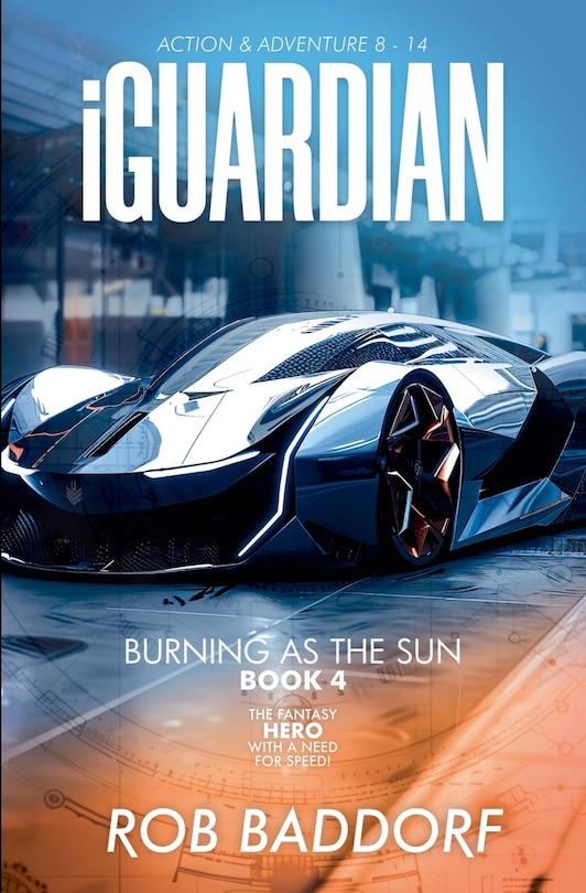 Couverture_iGuardian, Burning as the Sun (Book 4)