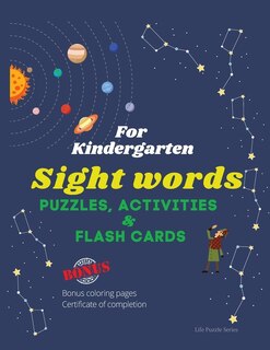 Front cover_Sight Words Puzzles, Activities & Flashcards