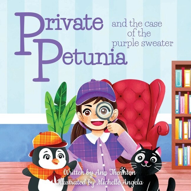 Couverture_Private Petunia and the Case of the Purple Sweater