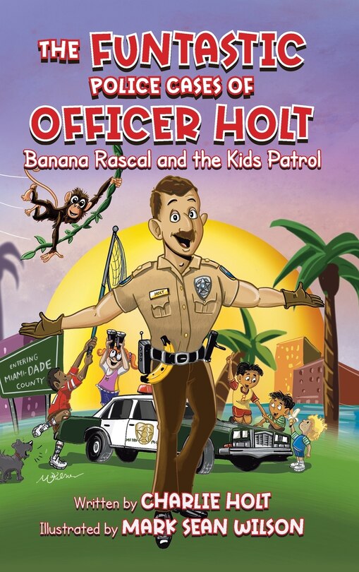 Front cover_The Funtastic Police Cases of Officer Holt