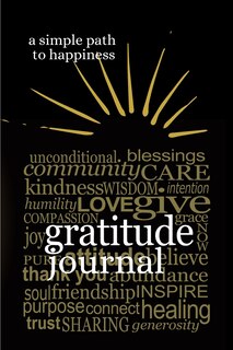Couverture_Gratitude journal - A Simple Path to Happiness