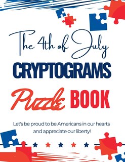 Couverture_The 4th of July Cryptograms Puzzle Book for Adults