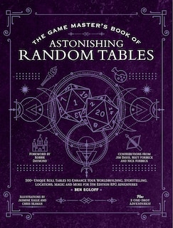 The Game Master's Book of Astonishing Random Tables: 300+ Unique Roll Tables to Enhance Your Worldbuilding, Storytelling, Locations, Magic and More for 5th Edition RPG Adventures