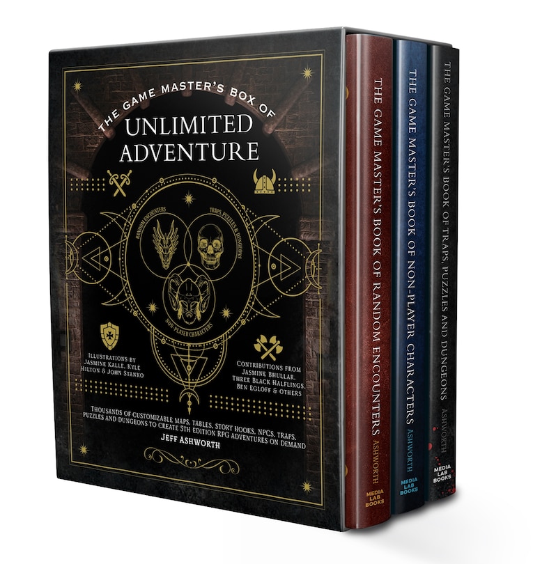 Front cover_The Game Master's Box of Unlimited Adventure