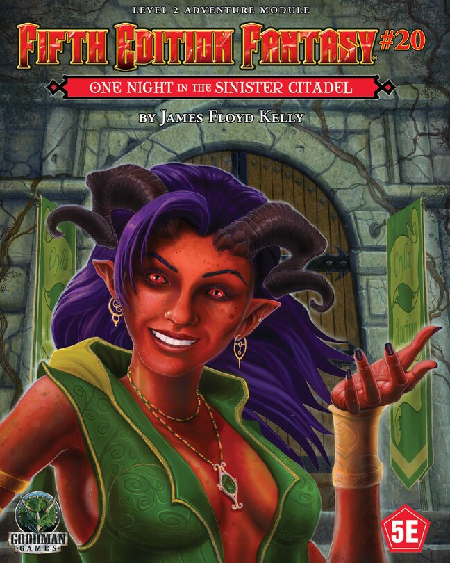 Front cover_Fifth Edition Fantasy #20: One Night Inside the Sinister Citadel