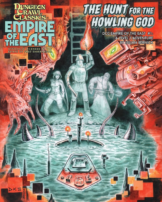 Front cover_Dungeon Crawl Classics Empire of the East #1 - Hunt For the Howling God