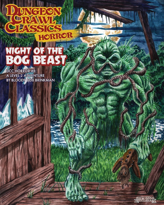 Front cover_Dungeon Crawl Classics Horror #8: Night of the Bog Beast