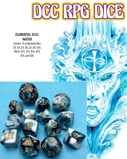 Couverture_DCC RPG Dice Set Elemental Dice: Water