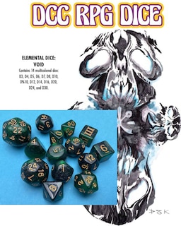 Front cover_DCC RPG Dice - Elemental Dice Void