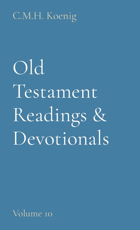 Front cover_Old Testament Readings & Devotionals