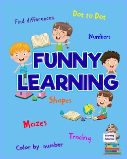 Front cover_Funny Learning Activity book for Kids