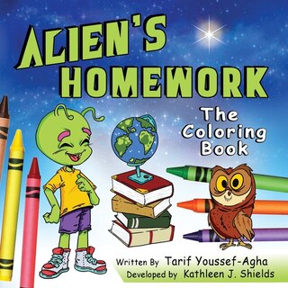 Couverture_Alien's Homework, The Coloring Book