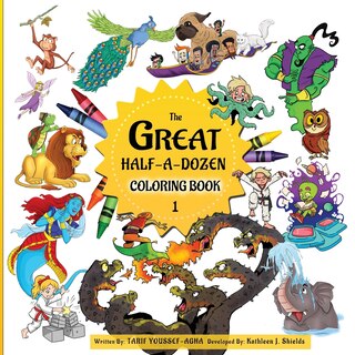 Front cover_The Great Half-A-Dozen Children's Stories & Coloring Book
