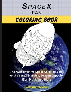 Couverture_SpaceX Fan Coloring Book
